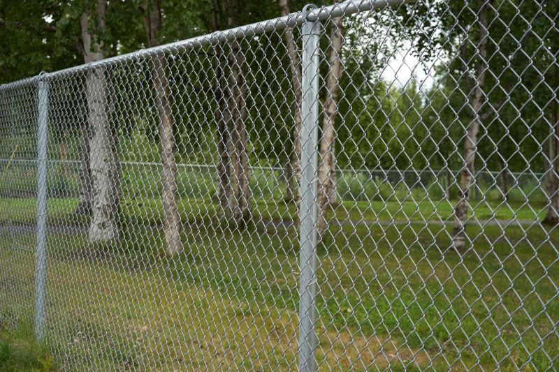 Completed Chain-Link Fence